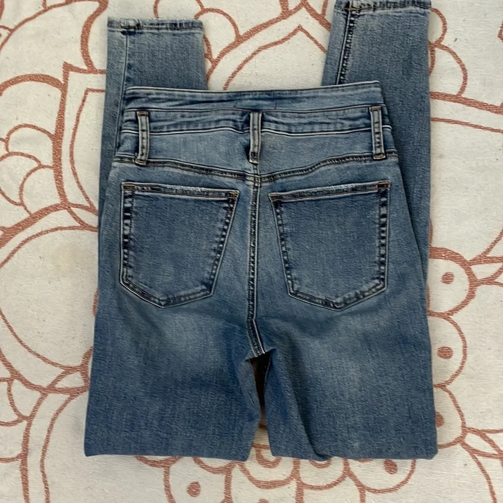 Silver High Note 2-button Super High Rise Jeans - Picture 6 of 8